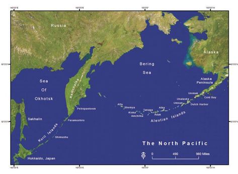 The islands of Attu and Kiska, located in the western part of the Aleutian chain, were invaded by the Japanese shortly after the Dutch Harbor bombing. Pacific Map, Alaska Pictures, Aleutian Islands, Lost Village, Story Of The World, Pearl Harbor, National Park Service, Boat Trips, The Battle