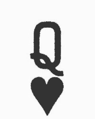 Cuz I'm Queen Black Hearts Tattoo, Queen Of Hearts Tattoo, Black Heart Tattoos, Queen Card, Hearts Tattoo, Ring Finger Tattoos, Queen Tattoo, Black Hearts, Crown Tattoo