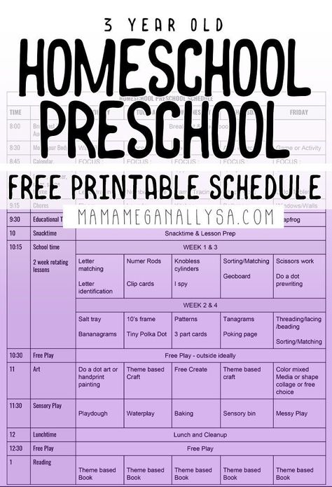 A homeschool preschool daily schedule for your 3 year old to learn in a hands-on Montessori inspired play-based routine! Download my FREE editable preschool daily routine here! #preschool #homeschool #preschoolschedule Prek3 Homeschool Schedule, Early Preschool Homeschool, Kindergarten Homeschool Schedule Daily Routines, Morning Calendar Routine Preschool, Three Year Old Homeschool Schedule, Daily Routine Schedule For Preschoolers, Home School Schedule Daily Routines Pre K, Montessori Preschool Schedule, Three Year Old Curriculum