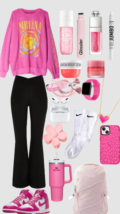 Cute Middle School Outfits, Preppy Outfits For School, Preppy Inspiration, Preppy Summer Outfits, Casual Preppy Outfits, Preppy Girl, Cute Lazy Day Outfits, Trendy Outfits For Teens, Cute Outfits For School