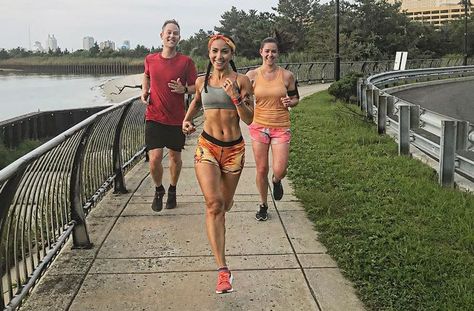 Try these four hacks courtesy of Peloton head instructor (and major running buff) Robin Arzon. Robin Arzon, Long Run, Sport Motivation, Just Run, Stay Motivated, Training Tips, How To Stay Motivated, How To Run Longer, Fitness Goals