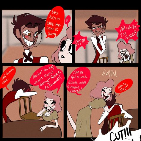 Twitter Hazbin Hotel Human Alastor, Human Alastor Fanart, Hasben Hotel, Hazbin Fanart, Fallout New Vegas Ncr, Alien Stuff, Monster Hotel, Fallout New Vegas, Comics Memes