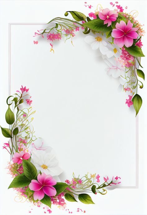 ആദരാഞ്ജലികൾ Image, Flowers Frame Design, Flowers Background Wallpapers, Baground Images, Pink Flower Background, Butterfly Wall Art Diy, Vom Avea Un Copil, Frames Background, Image Flower