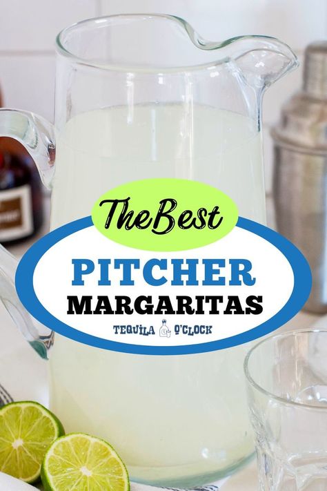 pitcher margarita recipe Best Tequila For Margaritas, Best Homemade Margaritas, Frozen Margaritas For A Crowd, Fresh Margarita Recipe Pitcher, Making Margaritas At Home, Best Pitcher Margarita Recipe, Pitcher Drinks Alcohol, Gallon Margarita Recipe, Large Batch Margarita Recipe