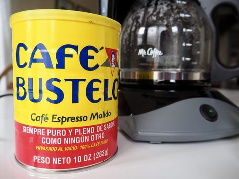 How to Make Café Bustelo Fast & Easy - Updated in 2020 Bustelo Coffee Recipes, Cafe Bustelo Recipe, Cafe Bustelo Iced Coffee, Cafe Bustelo Instant Espresso Recipe, Expresso Cafe, Bustelo Coffee, Espresso Recipe, How To Make A Latte, Instant Espresso