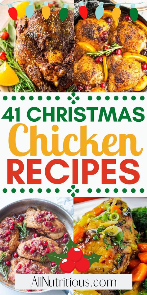 Christmas Chicken Recipes, Cast Iron Roasted Chicken, Sirtfood Diet, Rosemary Roasted Chicken, Creamy Tuscan Garlic Chicken, Pecan Chicken, Christmas Chicken, Cheese Stuffed Chicken, Recipes Thanksgiving