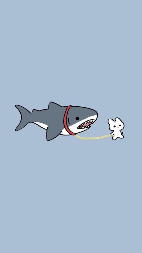 Halloween Shark Wallpaper, Kawaii Shark Wallpaper, Shark Cute Wallpaper, Cute Shark Wallpaper, Shark Wallpaper Iphone, Shark Wallpaper, Sea Life Wallpaper, Shark Pictures, Cartoon Shark