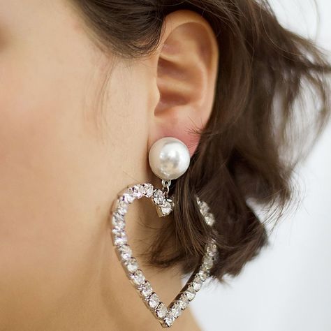 Big dangle earrings