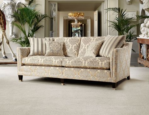 Part of our English Classics collection, the Collingwood offers a fixed arm alternative which perfectly complement the Trafalgar drop arm sofa, both are from our selection of National Trust collection, inspired by original pieces found in well-known National Trust properties . Crushed Velvet Sofa, Drawing Room Decor, Cheap Sofas, Corner Sofa Chaise, Ottoman Storage Bed, Leather Corner Sofa, Fabric Sofa Bed, Sofa Bed With Storage, Classic Sofa