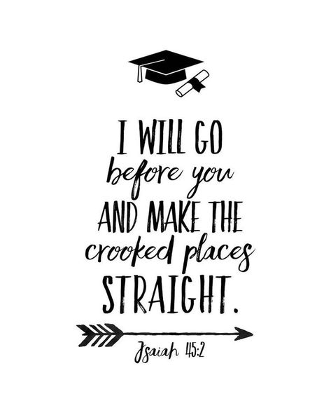 Graduation Scripture, Graduation Congratulations Quotes, Graduation Bible Verses, Congratulations Quotes, Graduation Message, Graduation Printables, Bible Verse Art Print, Inspirational Decor, Inspirational Printables