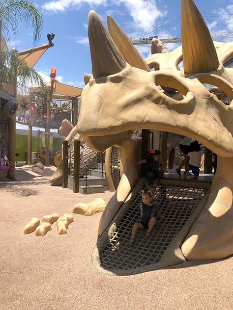 Dinosaur Playground, Minecraft Playground, King Kong Skull Island, New Jurassic World, Playground Slide, Playhouse Plans, Minimalist Halloween, Jurrasic Park, Playground Ideas