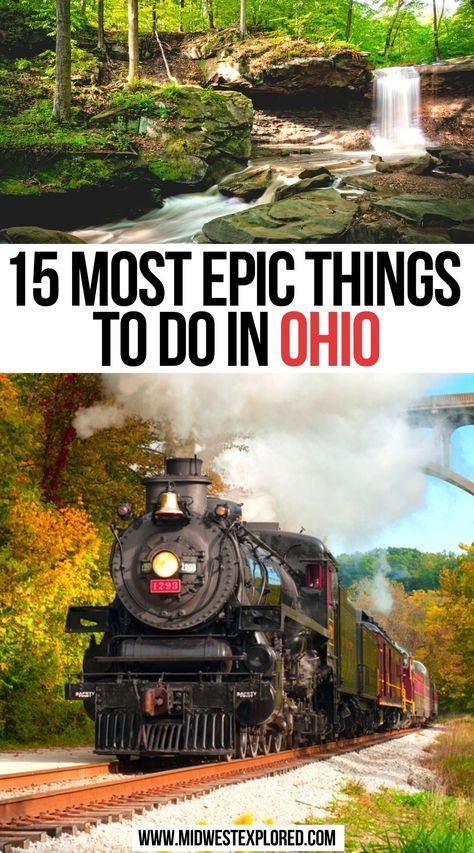 Epic Things To Do In Ohio Sister Travel, Day Trips In Ohio, Things To Do In Ohio, Ohio Getaways, Ohio Attractions, Ohio Destinations, Ohio Vacations, Sandusky Ohio, Traveling Ideas