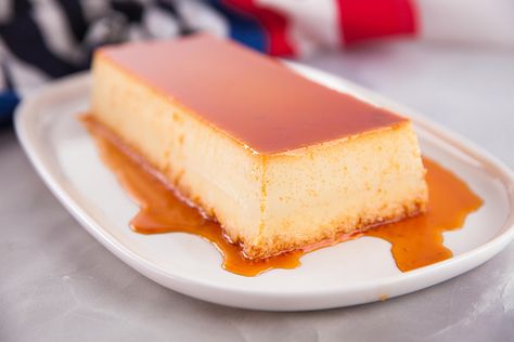 Caribbean Coco Flan Cheese Flan Recipe, Cream Cheese Flan, Flan Recipe Easy, Cheese Flan, Flan Recipes, Flan Dessert, Coconut Flan, Custard Desserts, Sbs Food