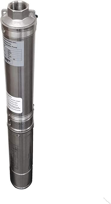 Hallmark Industries MA0414X-7 Deep Well Submersible Pump, 1 hp, 110V, 60 Hz, 33 GPM, 207' Head, Stainless Steel, 4": Amazon.com: Home Improvement Deep Well Submersible Pump, Submersible Pump, Hallmark, Coffee Maker, Home Improvement, Pumps, Stainless Steel, Coffee Machine