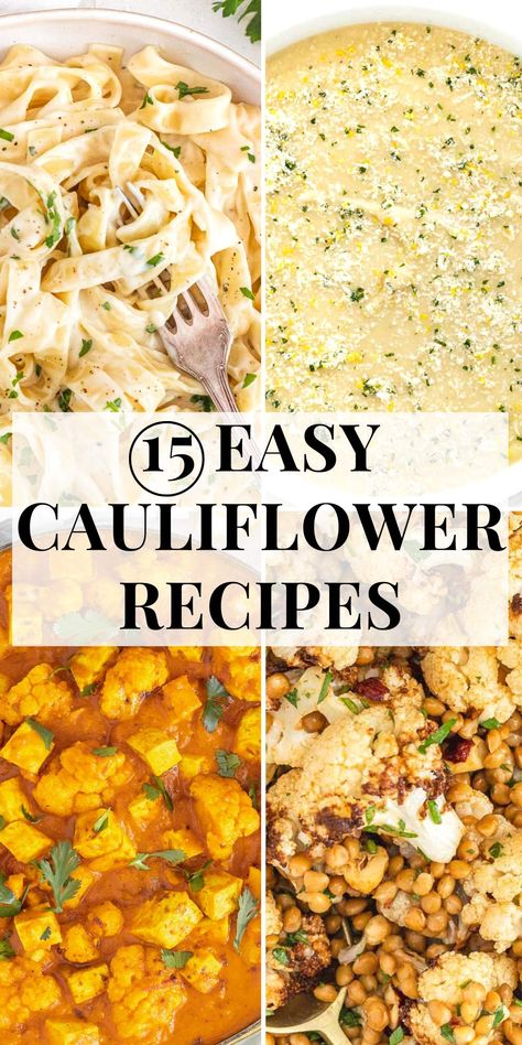 Roasted Cauliflower Pasta, Ways To Cook Cauliflower, Best Eggplant Recipe, Cook Cauliflower, Best Cauliflower Recipe, Easy Cauliflower Recipes, Cauliflower Side Dish, Cauliflower Recipes Healthy, Cauliflower Pasta