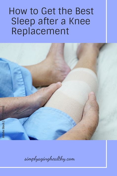 Discover the best tips and tricks to get a good night's rest after your knee replacement surgery 🤗 With our comprehensive guide, you'll be snoozing like a baby in no time. Say goodbye to sleepless nights and hello to a healthier recovery! 💤 Full Knee Replacement Recovery, Knee Replacement Recovery Tips Physical Therapy, After Knee Surgery Exercise, Pre Op Knee Replacement Exercises, What To Wear After Knee Replacement, Care Package For Knee Surgery Recovery, Total Knee Recovery, Sleeping After Knee Replacement, Exercise After Knee Replacement