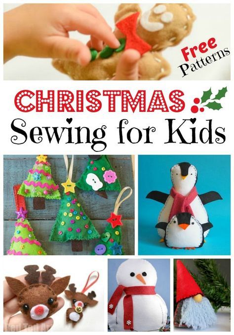 Kids Sewing Projects. If your kids like to sew or you plan to teach them to sew, check out these super duper CUTE Christmas Sewing Projects for Kids. ARen't they adorable? Fabulous free sewing patterns for Christmas! #christmas #holidaysewing #sewing #sewingpatterns #teachingkidstosew Sewing Projects For Christmas, Kids Sewing Projects, Kids Sewing Crafts, Christmas Sewing Projects, School Break, Kids Sewing, Sewing Projects For Kids, Sewing Patterns For Kids, Christmas Sewing