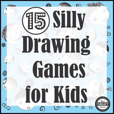 15 Silly Drawing Games for Kids | Your Therapy Source. Pinned by SOS Inc. Resources. Follow all our boards at pinterest.com/sostherapy/ for therapy resources. Indoor Group Games, Art Games For Kids, Grandparents Activities, Drawing Games For Kids, Group Games For Kids, Pen And Paper Games, Games To Play With Kids, Family Fun Games, Paper Games