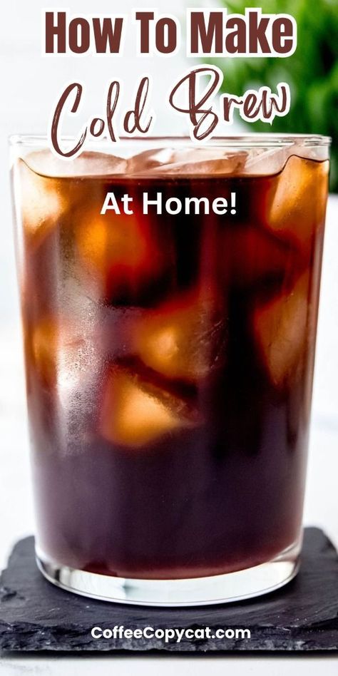 I’m about to spill the beans (HA!) on How To Make Cold Brew Coffee at home using 4 methods. (Spoiler Alert: DIY Cold Brew Coffee is SO EASY!)

			
			#CoffeeMaker, #CoffeeMachine, #CoffeeAtHome, #HomeBrew, #CoffeeBarIdeas, #HomemadeCoffeeCreamer Cold Brew Recipes, Diy Cold Brew, Diy Cold Brew Coffee, Homemade Coffee Creamer Recipe, Cold Brew Coffee At Home, Craving Coffee, Make Cold Brew, Steeped Coffee, Homemade Coffee Creamer