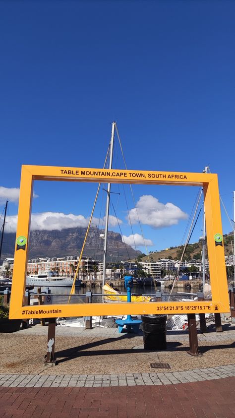 Table Mountain View from the Waterfront, Cape Town, South Africa Cape Town Waterfront South Africa, Capetown Aesthetics, Cape Town South Africa Aesthetic, Cape Town Aesthetic, Cape Town Bucket List, Cape Town Vacation, Waterfront Cape Town, Table Mountain Cape Town, Cape Town Travel