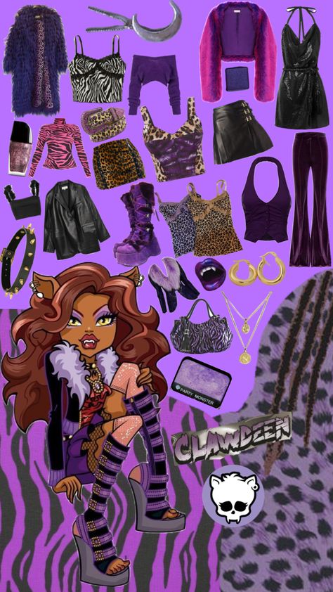 Clawdeen Wolf #art #wallpaper #beauty #vintage #outfitinspo #monsterhigh #clawdeenwolf Wolf Art Wallpaper, Wolf Costume Diy, Wolf Halloween Costume, Monster High Halloween Costumes, Monster High Halloween, Monster High Costume, Horror Halloween Costumes, Cute Group Halloween Costumes, Wolf Costume