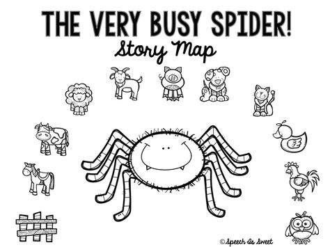 Welcome back to Wild About Books Wednesday! If you're new to my blog, each Wednesday I highlight a new book and discuss ways to use that boo... Spider Ideas, Spiders Preschool, Spider Unit, Eric Carle Activities, The Very Busy Spider, Spider Activities, Spider Book, Spider Theme, Preschool Speech