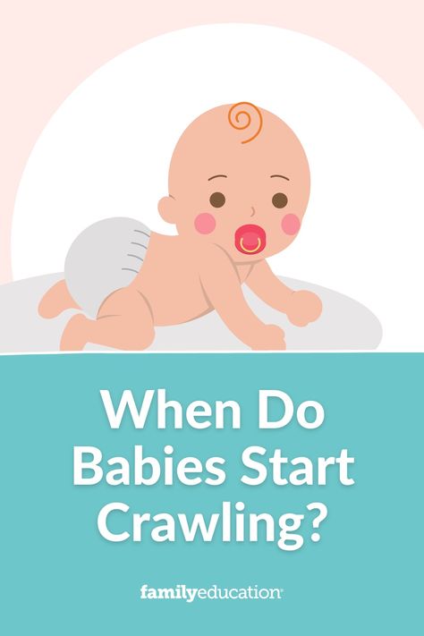 When do babies start crawling and how can you teach your baby to crawl? We explain the different crawling styles and milestones. When Do Babies Start Crawling, Teach Baby To Crawl, Help Baby Crawl, Toddler Language Development, Toddler Discipline, Developmental Milestones, Crawling Baby, Do Baby, Baby Care Tips