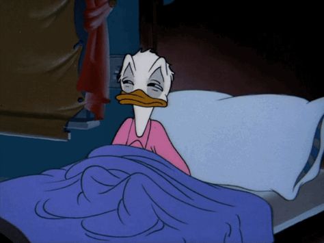 19 Facts Everyone Who Is Always Tired Will Understand Donald Duck Gif, Sleeping Gif, Goodnight Cute Meme, Good Night Meme, Me Sleeping At Night Knowing Meme, What Is Sleep Meme, Hapkido, Disney Gif, Cartoon Gifs