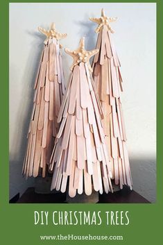 Check out how I made these cute Christmas trees using popsicle sticks. #christmascraft #diychristmascraft #christmastimecrafts Cute Christmas Trees, Popsicle Stick Christmas Crafts, Christmas Mug Rugs, Christmas Tree Forest, Stick Christmas Tree, Popsicle Crafts, How To Make Christmas Tree, Christmas Arts And Crafts, Fun Christmas Crafts