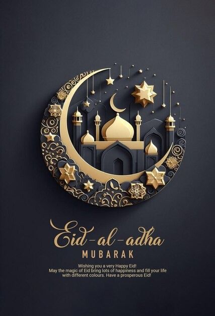 Doers | Freepik Eid Greetings Card, Eid Ul Adha Wallpaper, Happy Mubarak, Eid Mubarak Aesthetic, Good Morning Meaningful Quotes, Eid Al Adha Wishes, Deadpool Poster, Eid Wallpaper, Eid Mubarak Photo