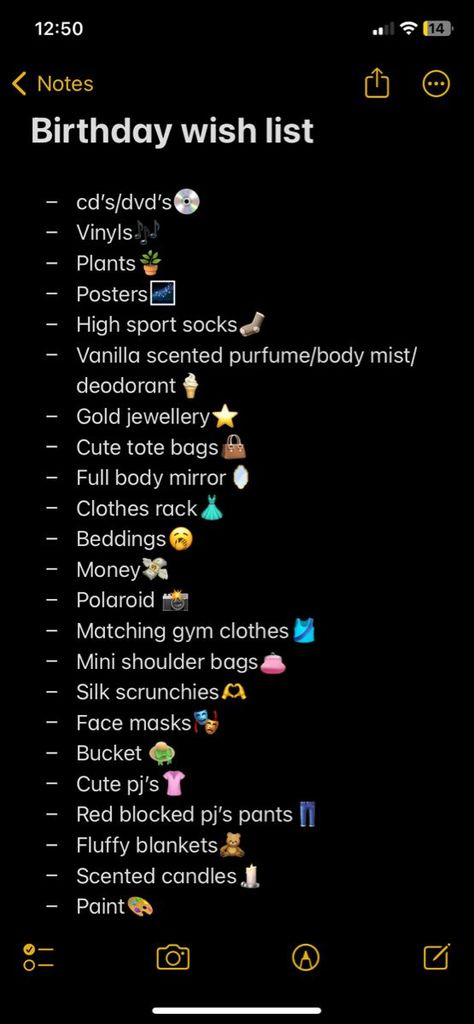 wish list ideas🌿. bday gift What Should I Get For My Birthday Ideas, Birthday Ideas Wishlist, Stuff To Ask For Your Birthday 12, Stuff To Get For Ur Birthday, Birthday Wishlist Ideas 14th, 14th Birthday Wish List Ideas, What To Do For Ur 13 Birthday, Things For My Birthday, Things To Ask For Ur Birthday