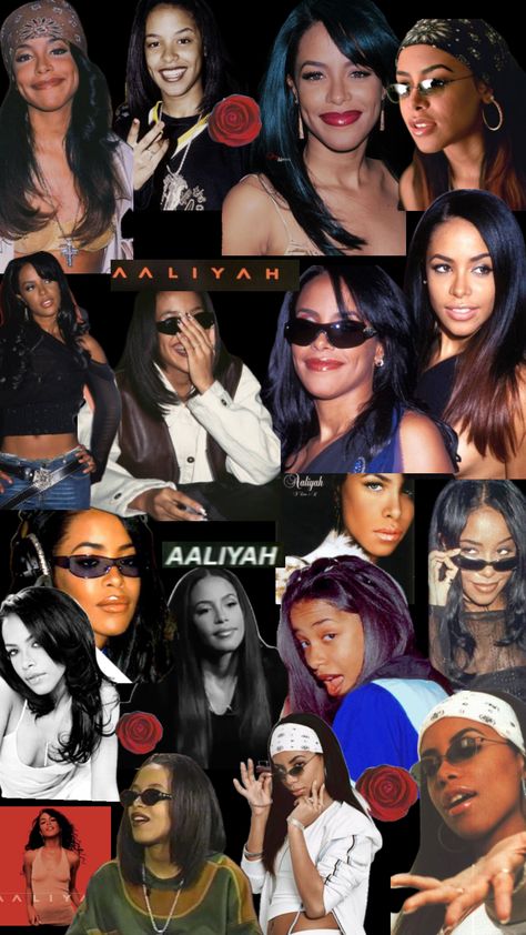 aaliyah shuffle <3 Aaliyah Aesthetic 90s, Aaliyah Style 90s, Aaliyah 90s, Aaliyah Aesthetic, Aaliyah Hair, Tupac And Biggie, Aaliyah Style, Aaliyah Haughton, Burgundy Outfit