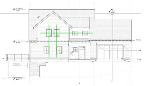 Window Placement: Use One Ratio - Fine Homebuilding Shed Guest House, Window Placement, Window Grids, Fine Homebuilding, Shed Home, House Window, Windows Exterior, House Projects, She Shed