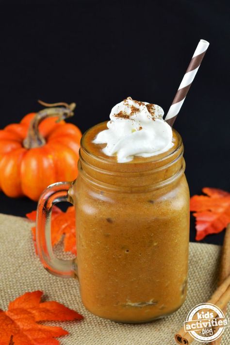 Pumpkin Spice Frappe, Pumpkin Frappe, Homemade Pumpkin Spice Latte, Frappe Recipe, Homemade Pumpkin Spice, Flavored Vodka, Pumpkin Flavor, Spiced Rum, Homemade Pumpkin