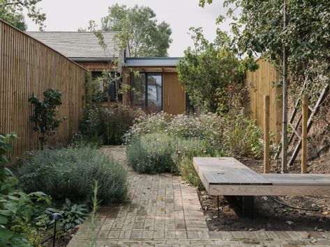 Haycroft Gardens, a multigenerational London home by Sarah Wigglesworth, focuses on social and environmental sustainability Sustainability Projects, Construction Waste, Rain Water Collection, Eco Friendly House, Sustainable Architecture, Lush Garden, Green Building, Sustainable Design, Building Design