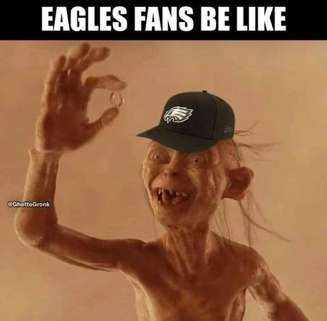 Eagles Memes, Gollum Smeagol, Fantasy Football Funny, Fantasy Football Names, Fantasy Football Logos, Fantasy Football Humor, Fantasy Football Gifts, Funny Tom, Tech World