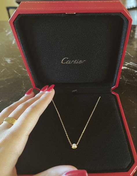 Cartier Necklace Gold, Cartier Diamond Necklace, Cartier Necklace, Classy Jewelry, Xmas Gifts, Cute Jewelry, Gift Necklace, Cartier, Lei