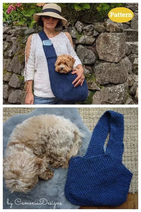 [Promotion] 74 Most Popular Pet Carrier Diy Hacks You've Never Considered This Fall #petcarrierdiy Crochet Dog Carrier Free Pattern, Pet Carrier Diy, Dog Carrier Pattern, Dog Pouch, Carrier Pattern, Small Dog Carrier, Dog Carrier Sling, Pet Sling, Dog Sling