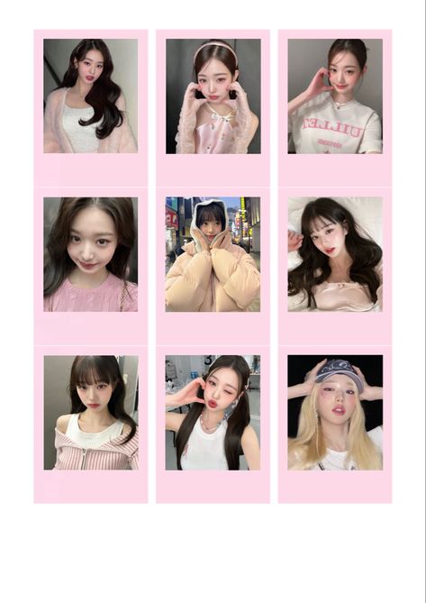 wonyoung polaroid polco ive deco. print a4 size Polaroid Pictures Kpop, Wonyoungism Poster, Wonyoung Pc Template, Wonyoung Polaroid, Wonyoung Poster, Freebies Kpop, Kpop Polaroids, Kpop Polaroid, Polaroid Kpop