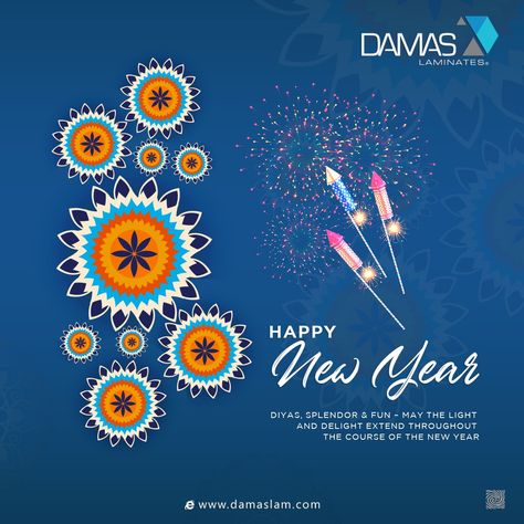 Hindu New Year Post, Hindu New Year Creative Ads, Diwali New Year Creative Post, Happy Diwali And Happy New Year, Diwali New Year Post, Nutan Varshabhinandan Creative Ads, Saal Mubarak Gujarati New Year, Happy New Year Hindu, Happy New Year Creative Poster