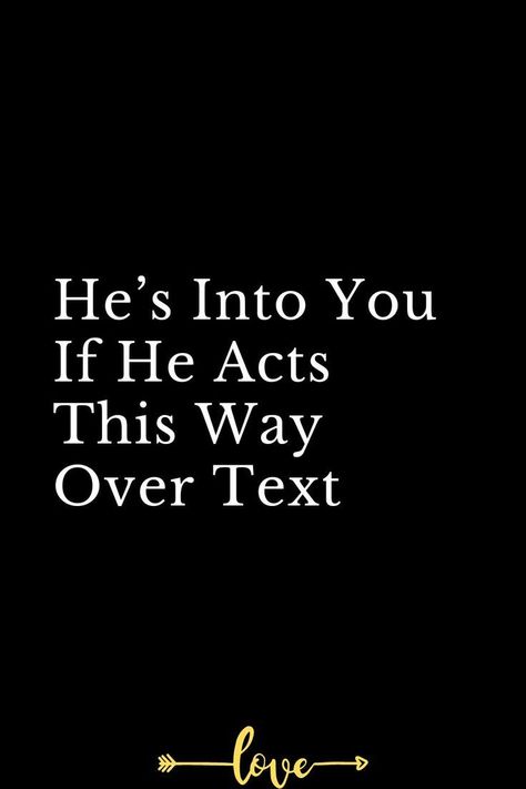 If a man is into you, he may send flirty messages over text. This could be anything from a compliment to a playful joke. These messages show that he is attracted to you and wants to take the relationship to the next level. How To Be Flirty, Morning Text Messages, Flirty Messages, Soulmate Connection, Deeply In Love, Relationship Struggles, Relationship Psychology, Best Relationship Advice, Messages For Him