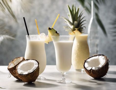 🍹🥥 Dreaming of tropical beaches and sun-kissed skies? Dive into the ULTIMATE showdown: ✨ Piña Colada VS Coconut Piña Colada ✨ Which will you crown the king of creamy paradise?? 🏝 💡 Did you know? The Coconut Piña Colada turns up the volume on COCONUT for that extra rich, indulgent vibe! 🥥🎶 But hey, can you ever go wrong with the classic? Tantalizing rum, coconut cream, and pineapple juice blend into the iconic Piña Colada that's been winning hearts since FOREVER! 🌴💖 🍍 Sweet, tropical, creamy... Beach Bash, Thirsty Thursday, Tropical Beaches, Pineapple Juice, Pina Colada, Coconut Cream, Mixology, Sun Kissed, The King