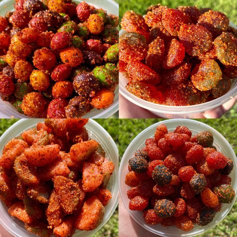 Chili Candy, Mexican Spice Blend, Spicy Mexican Candy, Candy Mexican, Sour Straws, Chamoy Candy, Candied Grapes Recipe, Mexican Spice, Spicy Candy