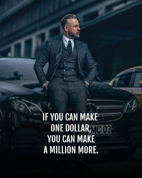 IF YOU CAN MAKE ONE DOLLAR, YOU CAN MAKE A MILLION MORE.👑 Billionaire's Mindset✅️... ____________________________________________. 🚀 Empowering Your Success | 📈 Business Strategist Sharing Top Tips & Insights   💼 Unlocking Potential | Dive into the world of business with actionable advice & strategies!   🏆 Championing Growth | Committed to helping YOU become the best in your field.   💰 Monetize... Billionaire Quotes Motivation, Billionaire Advice, Unlocking Potential, Billionaire Quotes, Millionaire Mindset Quotes, Beautiful Text, Quotes For Boys, Attitude Quotes For Boys, Lady Quotes