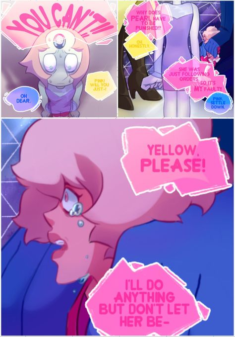 Steven Universe Pearl Au, Pink Diamond Steven Au, Pearl X Pink Diamond, Steven And Pink Diamond, Steven Universe Corrupted Gems, The Diamonds Steven Universe, Diamond Steven Au, Pearl And Pink Diamond, Pearls Steven Universe