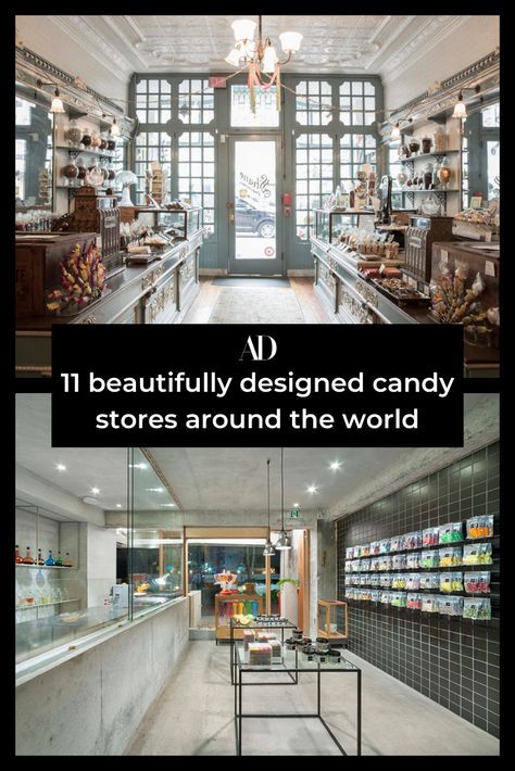 Candy Store Interior, Candy Stores, Candy Shops, Candy Room, Industrial Door, Future Kitchen, French Interior, Design Industrial, Store Interior