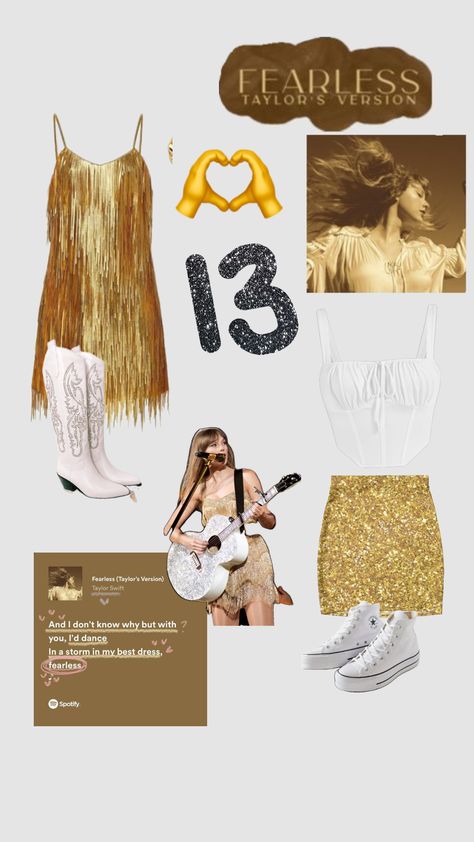 Fearless Eras Tour, Eras Tour Outfit, Taylor Swift Tour Outfits, Swift Tour, Taylor Swift Outfits, Taylor Swift Concert, Taylor Swift Album, Music Tv, Eras Tour