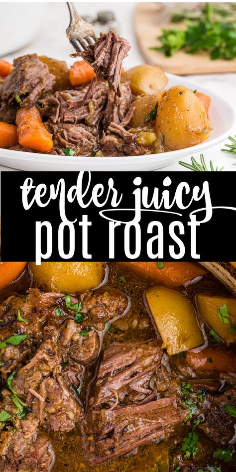 Mississippi Pot Roast Crockpot, Pot Roast Crockpot, Roast Crockpot, Slow Cooker Pot Roast Recipes, Pot Roast Crock Pot Recipes, Chuck Roast Recipes, Classic Pot Roast, Best Pot Roast, Pot Roast Recipe