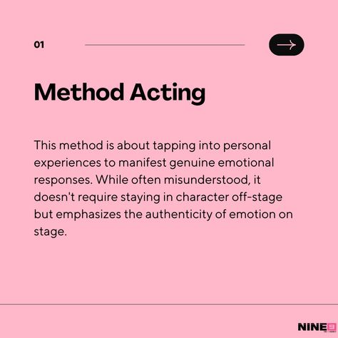 Find your method to the madness of acting in our breakdown of the top techniques used in the industry 🙌 #actingtechniques #actingtips Improv Acting Prompts, How To Be A Director, Tips For Actors, Voice Acting Practice Lines, How To Start Acting, Tips For Acting, Acting Scripts To Practice For Teens, Acting Lines To Practice, Scripts To Practice Acting