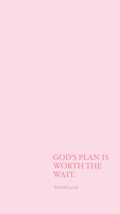 Isaiah 30:18 Wallpaper Aesthetic Bible Verse, Bible Verse Wallpaper Pink, Aesthetic Bible Verse Wallpaper, Happy Bible Quotes, Aesthetic Bible Verse, Bible Quotes Background, Aesthetic Bible, Cute Bible Verses, Trust Gods Plan